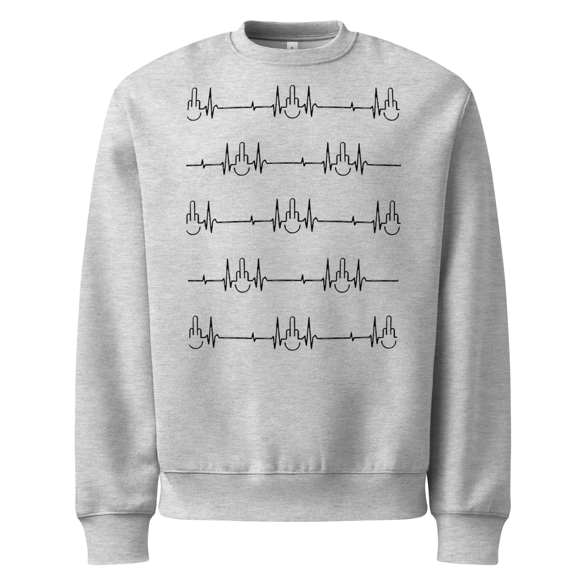 FLATLINE PREMIUM OVERSIZED POLLOVER