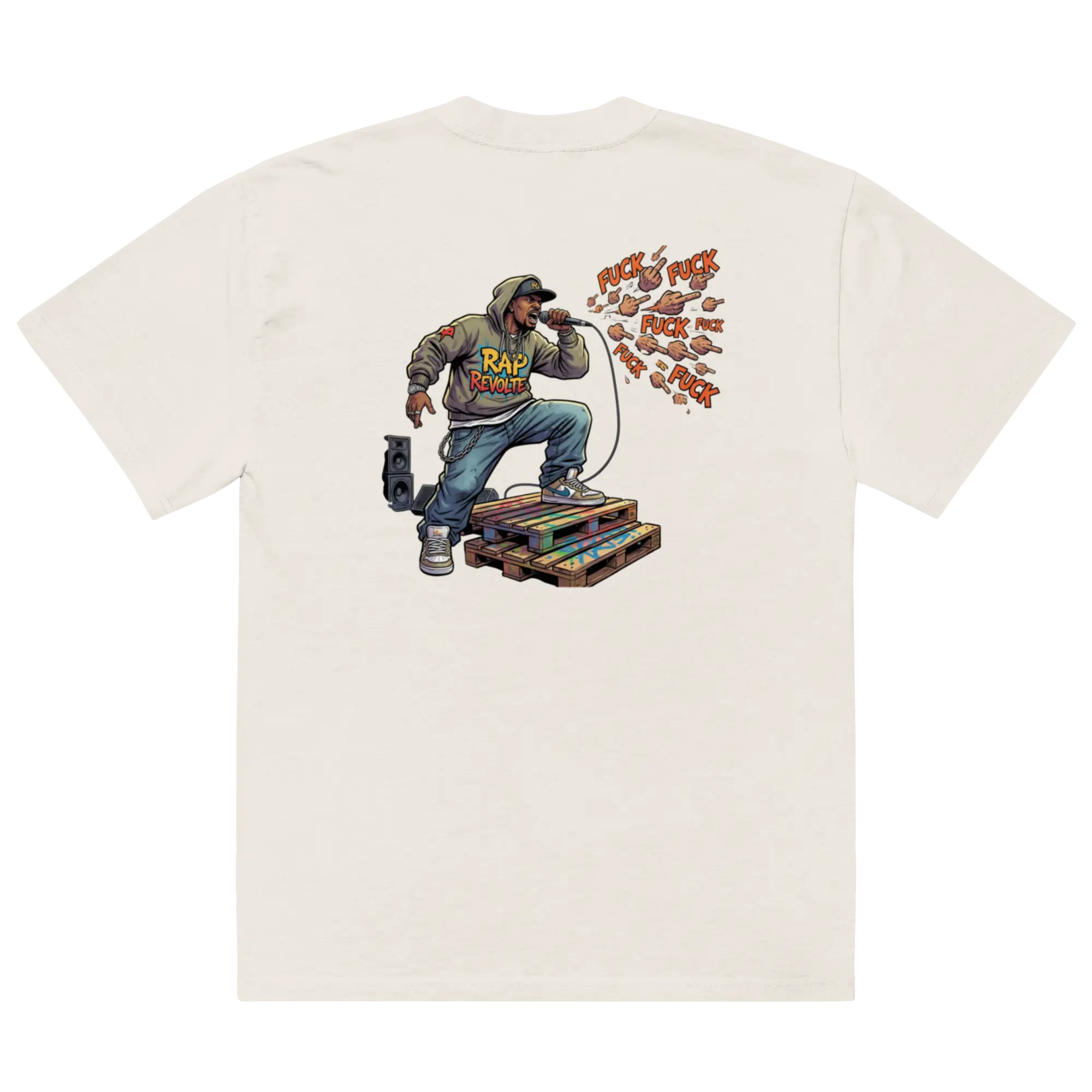 RAP REVOLTE PREMIUM OVERSIZED TSHIRT