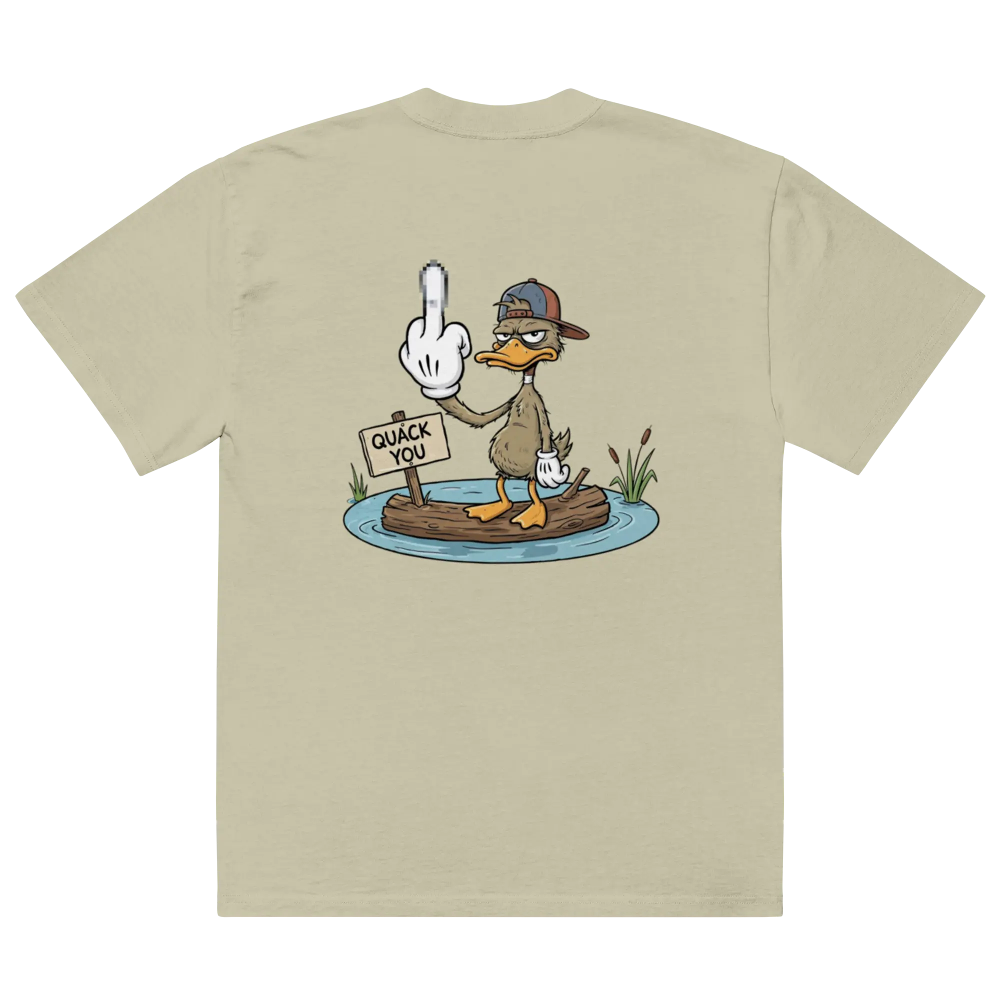 QUACK YOU PREMIUM OVERSIZED TSHIRT